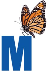monarch logo initials